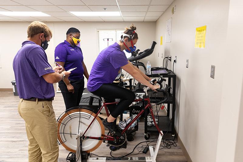 UNA has a new human performance lab as part of the doctoral program in Kinesiology